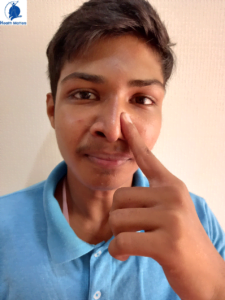 Flaring your nose